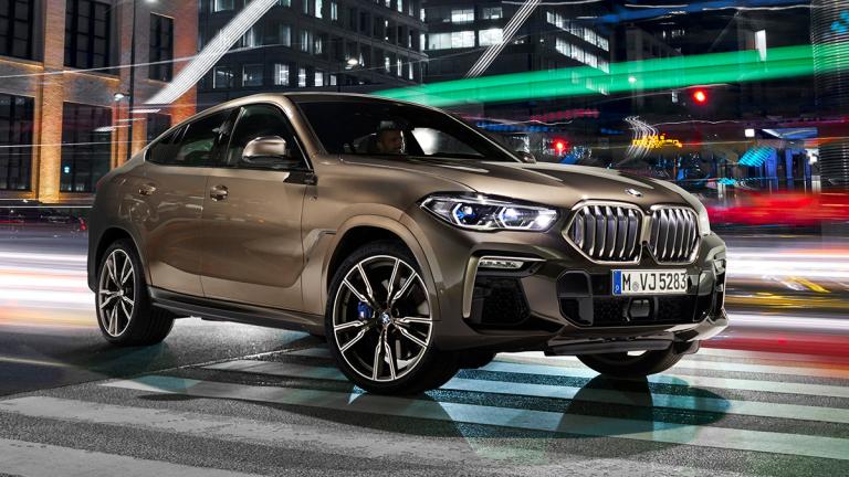 2023 BMW X6 in brown.